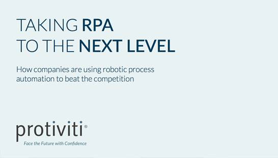 Alongside productivity, RPA can enable a multitude of benefits