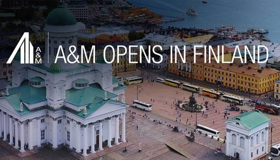 Alvarez & Marsal expands Nordic presence with Helsinki office