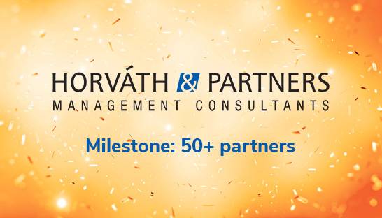 Horváth & Partners hits milestone with 50+ partners