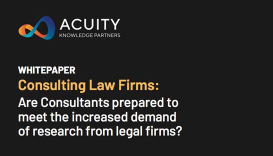 Law firms face struggle to meet competitive intelligence needs