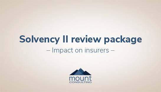 The impact of the Solvency II review package on insurers