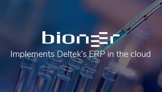 Bioneer transitions to Deltek's ERP solution in the cloud