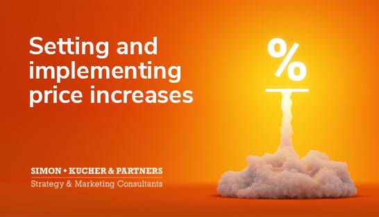 Three key steps for setting and implementing price increases
