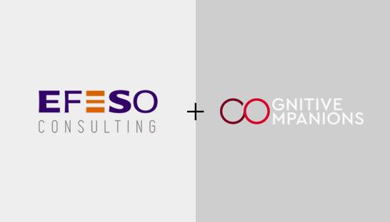 Cognitive Companions joins forces with EFESO Consulting