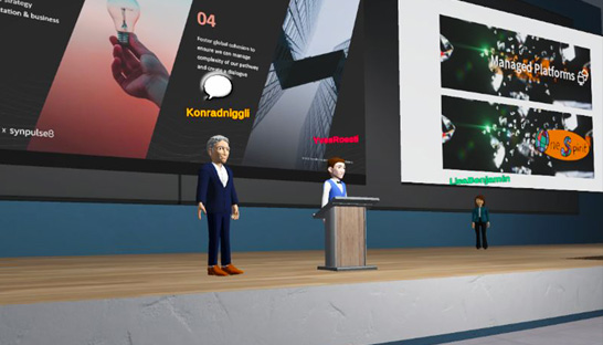 Synpulse hosts first global leadership townhall in the metaverse