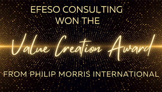 Philip Morris crowns EFESO Consulting for value creation work
