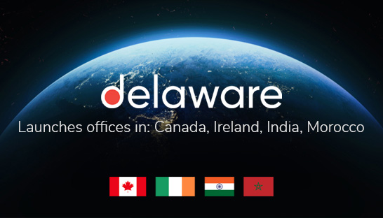 delaware launches new 4 offices in 4 different continents