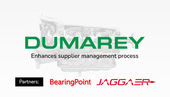Dumarey Group teams up with BearingPoint for supplier management