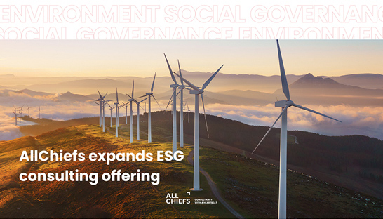 AllChiefs expands ESG consulting offering