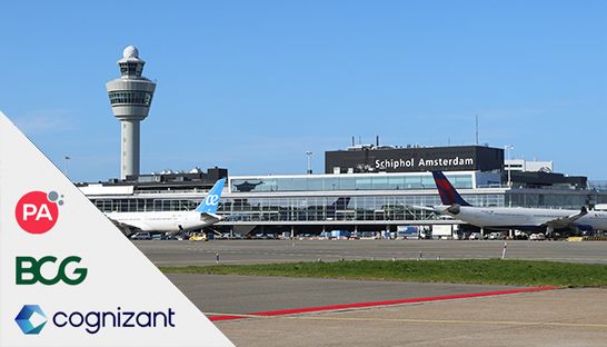 Schiphol selects BCG, Cognizant and PA Consulting for digitisation
