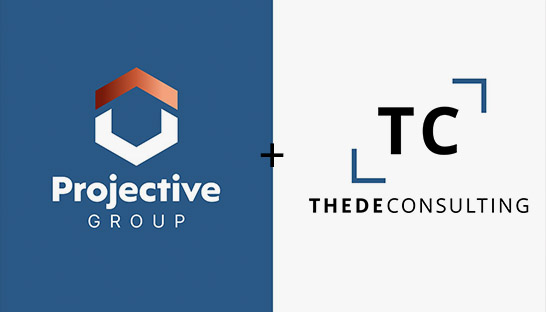 Projective Group doubles in DACH with addition of Thede Consulting