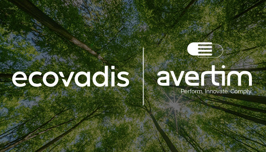 EcoVadis ranks Avertim among the world’s most sustainable companies