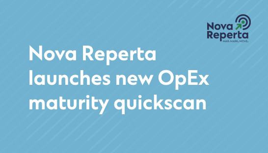 Nova Reperta launches new maturity quickscan for operational excellence