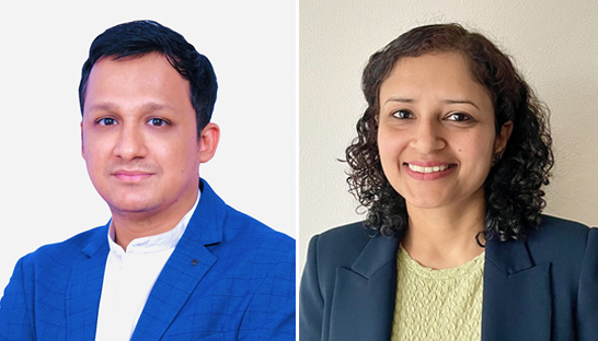 Arpan Goel and Devika Singhal on their new environment at Varrlyn