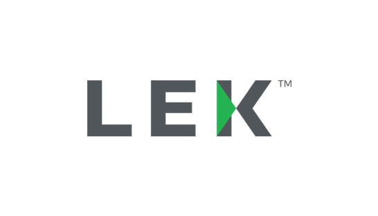 Consulting firm in Europe: L.E.K. Consulting